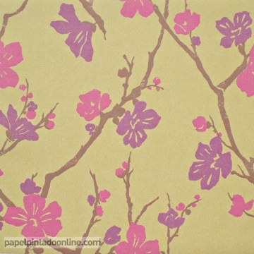 papel pintado coordonné moss