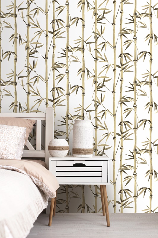 Papel Pintado Bambú 185